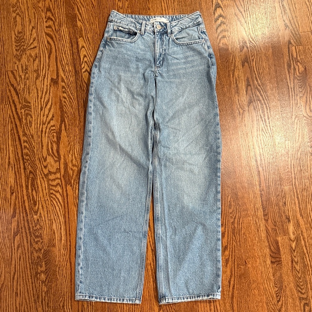 Garage Light Blue Baggy Jeans